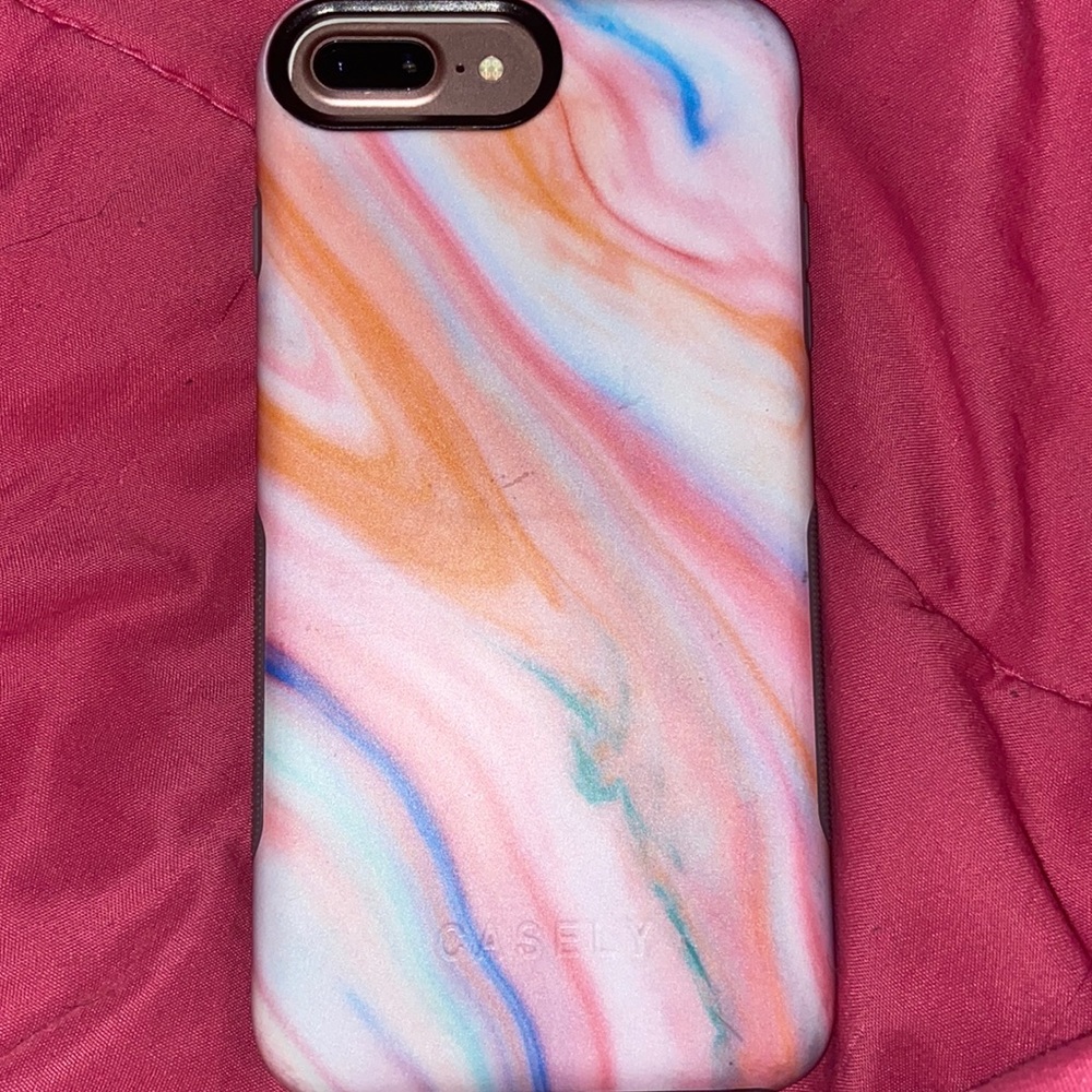 iPhone 7+ & hard cover case !!!